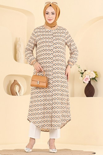moda selvim Overcoat 007ZMRK1203 Vision - Thumbnail