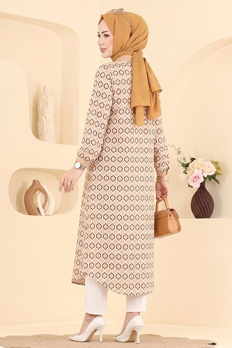 moda selvim Overcoat 007ZMRK1203 Vision - Thumbnail