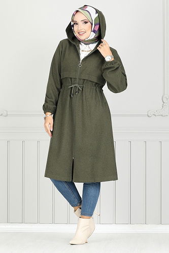 moda selvim حاوية اخضر عفني 0503BGS895-M - Thumbnail