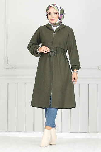 moda selvim حاوية اخضر عفني 0503BGS895-M - Thumbnail