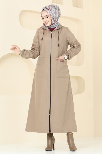 moda selvim Overcoat 1004MSA980 Vision - Thumbnail