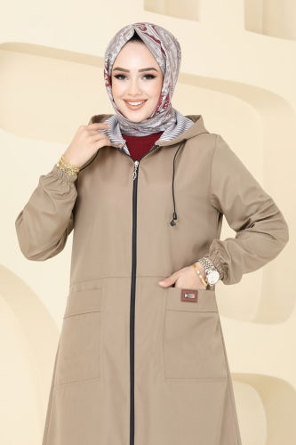 moda selvim Overcoat 1004MSA980 Vision - Thumbnail