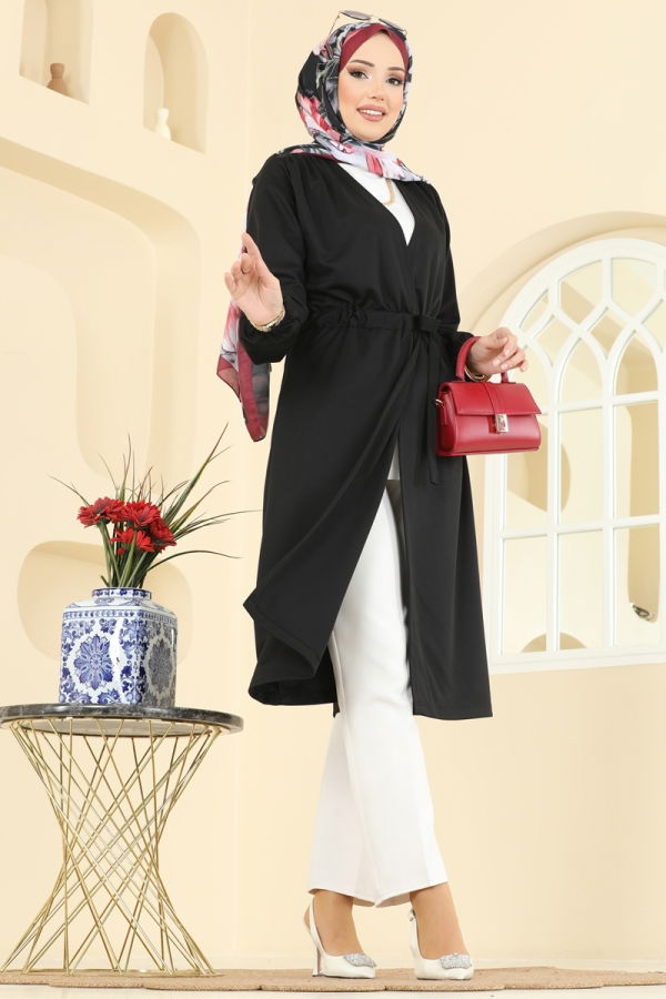 Modaselvim Overcoat / Coat Overcoat 10074ETT926 Black