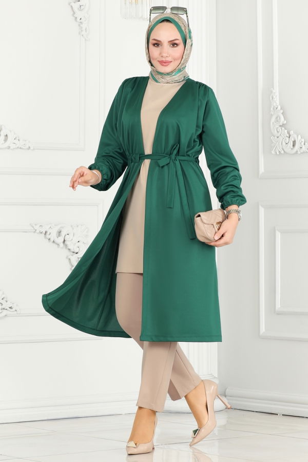 Modaselvim Overcoat / Coat Overcoat 10074ETT926 Emerald