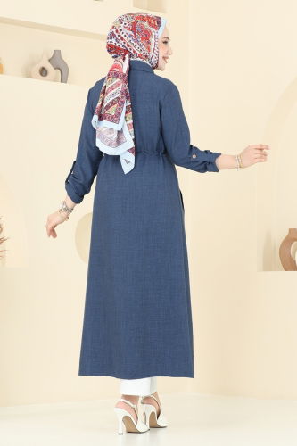 moda selvim كاب ازرق 1134TBL694 - Thumbnail