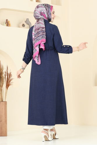 moda selvim كاب كحلي 1134TBL694 - Thumbnail