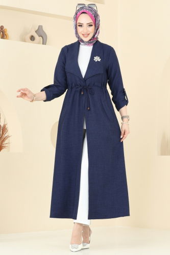 moda selvim كاب كحلي 1134TBL694 - Thumbnail