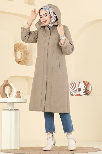 moda selvim كاب بيج 1162OZT1013 - Thumbnail