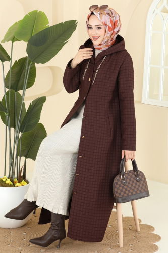 O.R.G. - Overcoat 1314-1ORG1169 Bitter Brown