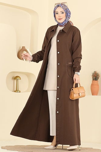 moda selvim كاب بني 1320ORG1169 - Thumbnail