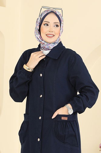 moda selvim كاب كحلي 1320ORG1169 - Thumbnail