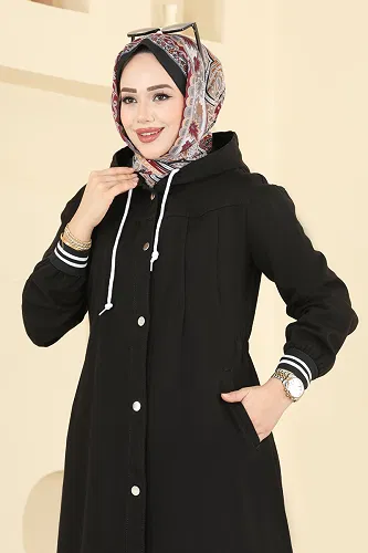 moda selvim كاب أسود 1321ORG1169 - Thumbnail