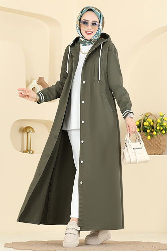 moda selvim كاب اخضر عفني 1321ORG1169 - Thumbnail