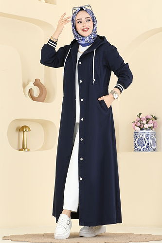 moda selvim كاب كحلي 1321ORG1169 - Thumbnail