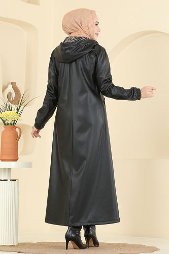 moda selvim كاب أسود 1407ORG1169 - Thumbnail