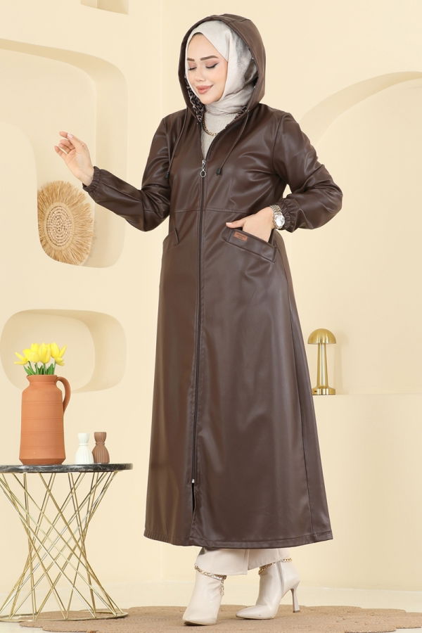 Modaselvim معطف/كاب كاب بني 1407ORG1169