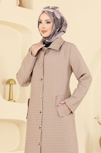 moda selvim كاب بيج 1416ORG1169 - Thumbnail