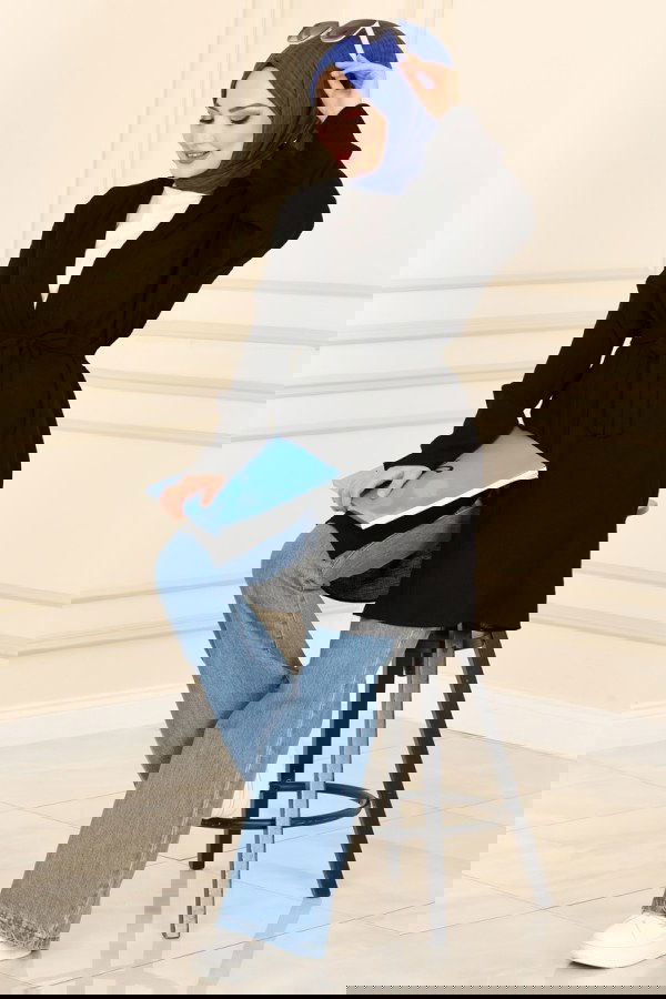 Modaselvim خصم صافٍ20%+20% في سلة التسوق كاب أسود 1499UKB139