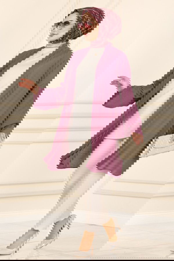 Modaselvim خصم صافٍ20%+20% في سلة التسوق كاب ليلكي 1499UKB139