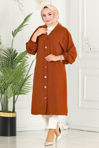 moda selvim Overcoat 160MP806 Tile - Thumbnail