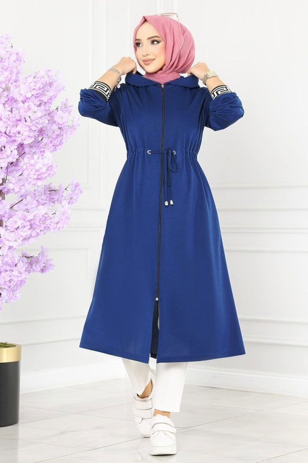 Overcoat 173DVL817 Navy Blue - 2