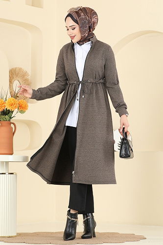 moda selvim كاب بني 2016FON792 - Thumbnail