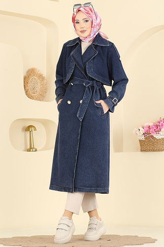 moda selvim كاب جينز غامق 2055FMZ1159 - Thumbnail