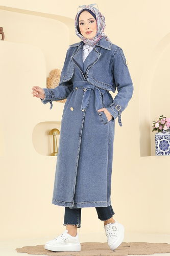 moda selvim كاب جينز فاتح 2055FMZ1159 - Thumbnail