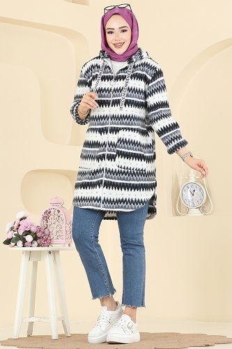 moda selvim Overcoat 2062ERK1158 - Thumbnail