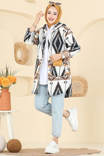 moda selvim كاب نمر5 بني 2062ERK1158 - Thumbnail