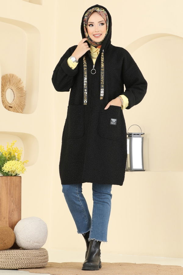 Modaselvim معطف/كاب كاب أسود 2141LYD1165