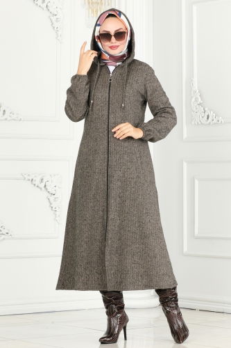 moda selvim Overcoat 22002UKB139 Vision - Thumbnail