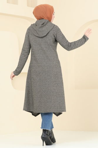 moda selvim Overcoat 22028UKB139 Vision - Thumbnail