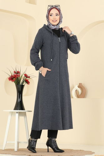 U.K.B.K. - Overcoat 24084UKBK1160 Anthracite
