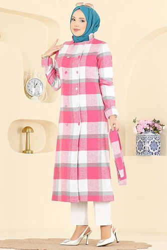 moda selvim كاب فوشي 24087UKBK1160 - Thumbnail