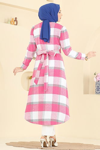 moda selvim كاب فوشي 24089UKBK1160 - Thumbnail