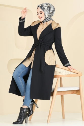 Overcoat 2576SL432 Black 