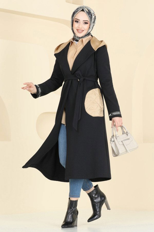 Overcoat 2576SL432 Black - 2