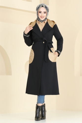 Overcoat 2576SL432 Black - 3