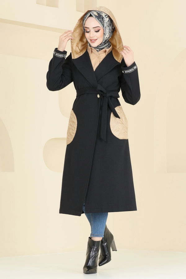 Overcoat 2576SL432 Black - 4