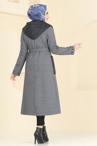 Overcoat 2576SL432 Gray - 4