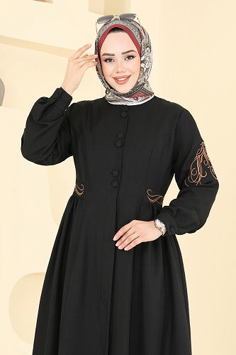 moda selvim كاب أسود 2645SL432 - Thumbnail