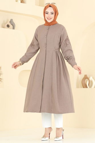 moda selvim Overcoat 2645SL432 Dark Vision - Thumbnail