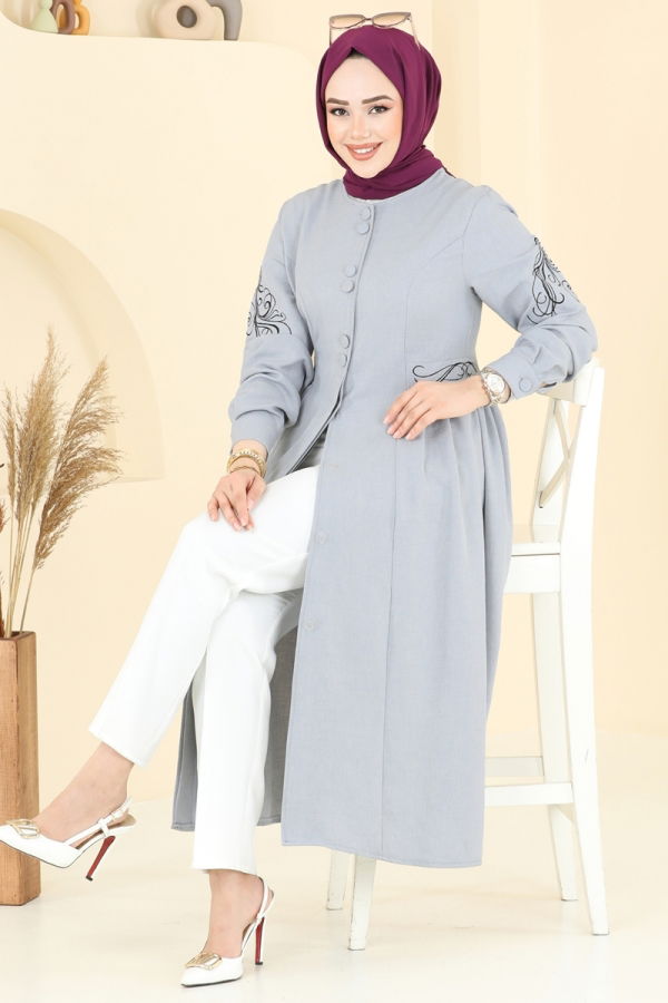 Modaselvim معطف/كاب كاب رمادي 2645SL432