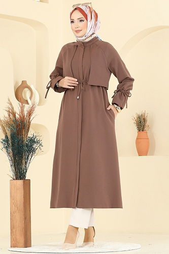 moda selvim كاب بيج غامق 2740SL432 - Thumbnail