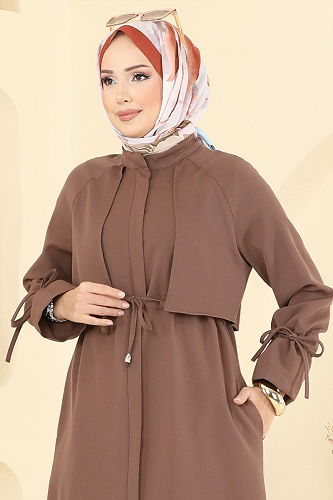 moda selvim كاب بيج غامق 2740SL432 - Thumbnail