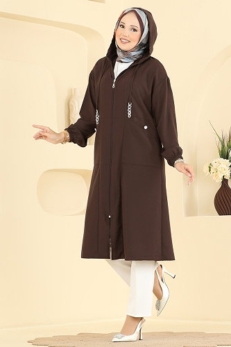 moda selvim كاب بني 2954SL432 - Thumbnail