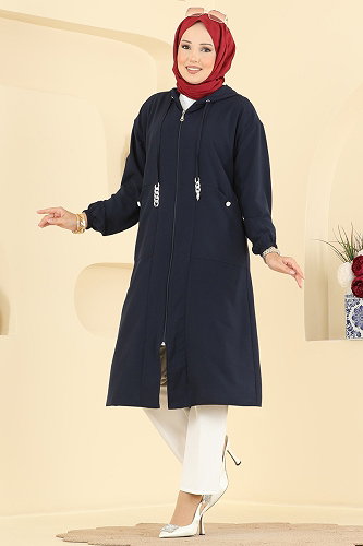 moda selvim كاب كحلي 2954SL432 - Thumbnail