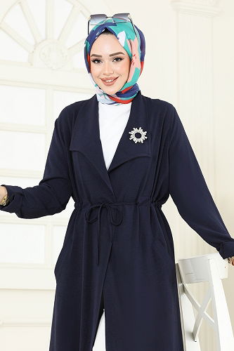 moda selvim كاب كحلي 3002BM387 - Thumbnail