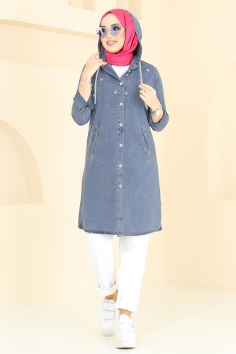 Overcoat 3006ZNE1011 Light Denim - 2